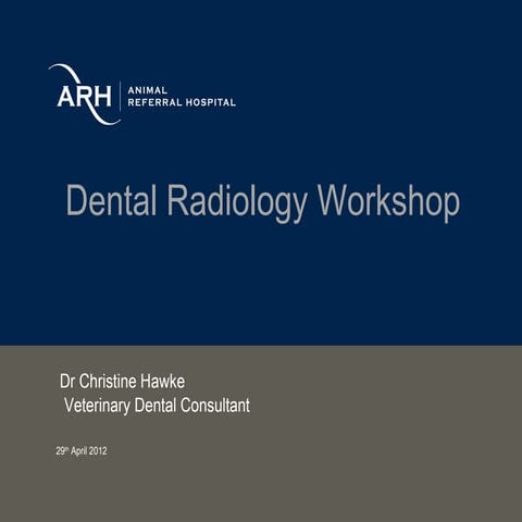 ARH Dental Radiology Workshop
