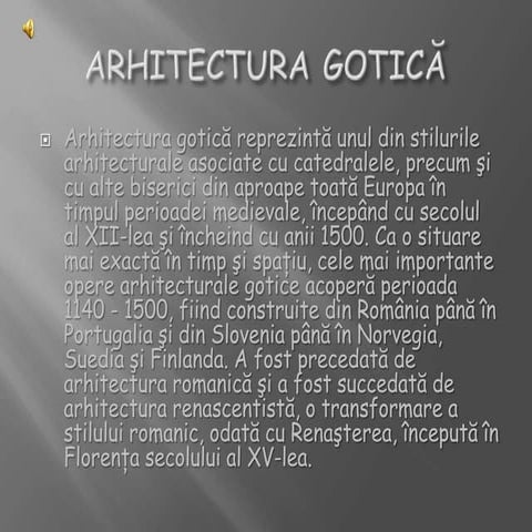 Arhitectura gotică