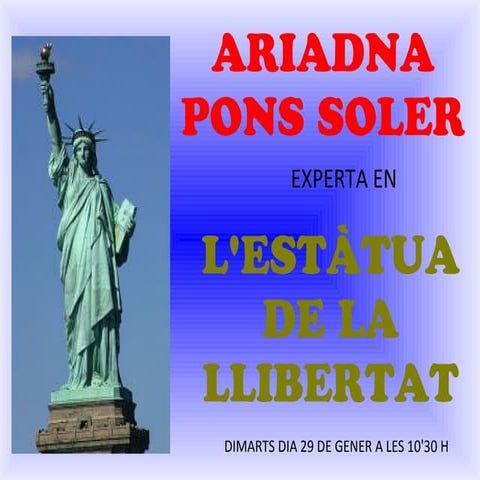 Ariadna estatua llibertat