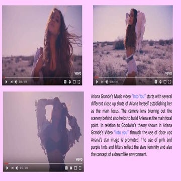 Ariana narrative analysis