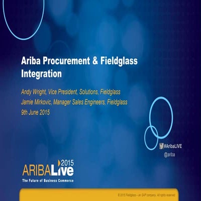 Ariba and Fieldglass Integration