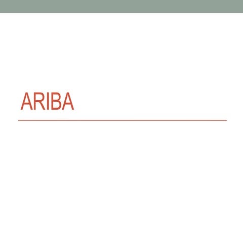 Ariba members