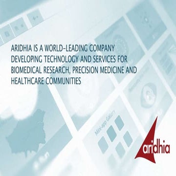 Aridhia – AnalytiXagility