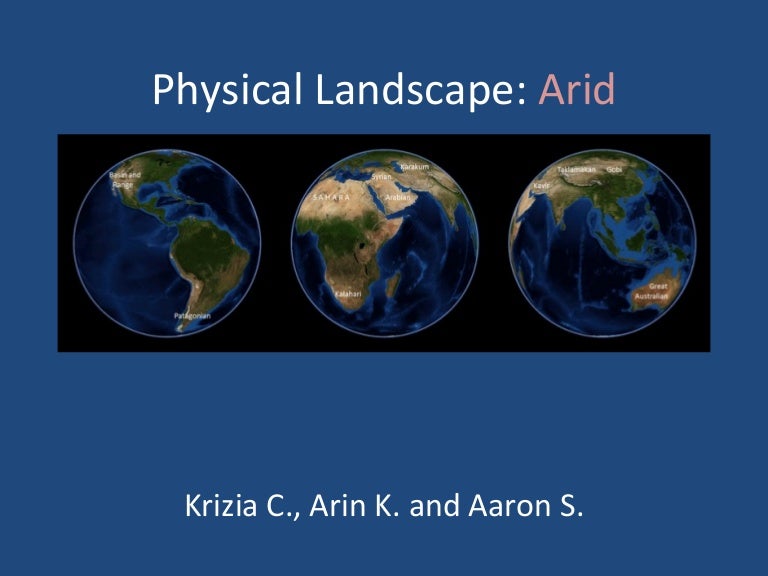 Arid Physical Landscape