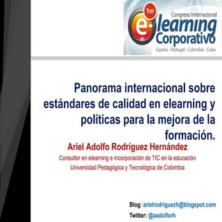 Panorama Internacional Sobre los Es...