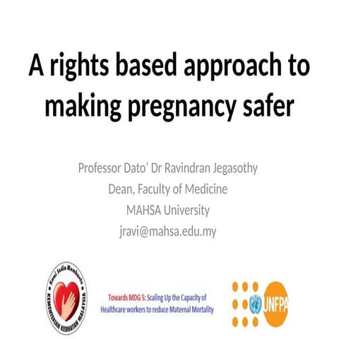 Rights of Childbearing Women in obstetrics and gynaecology | PPTX