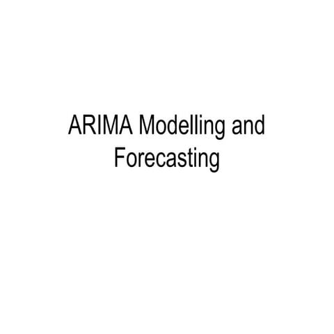 ARIMA Model agfmabmnbamnbgf afgkhkahkgh asfhdkhkasfhk