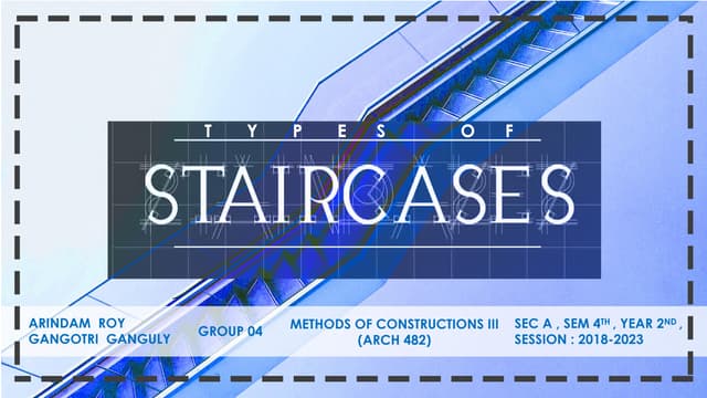 Types of staircases-details-moc3 presentation