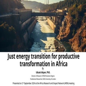 Just energy transition for productive transformation in Africa.pptx