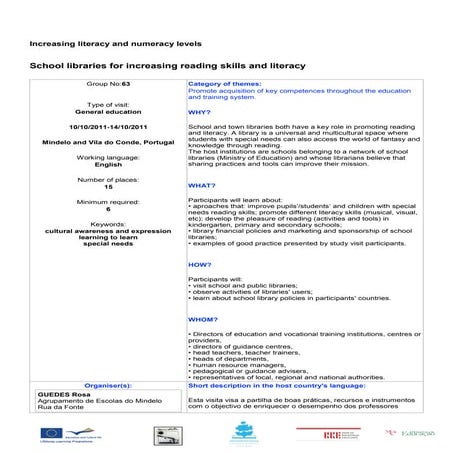 Study Visit Programme