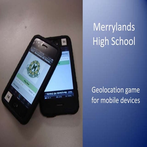 Aris game learning evidence slideshow