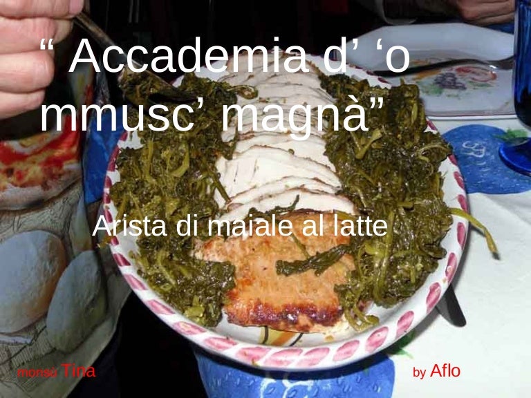 Arista Di Maiale Al Latte