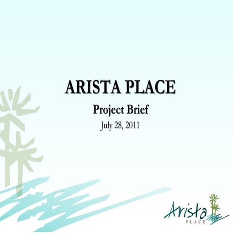 DMCI Arista Place Condo Project Presentation