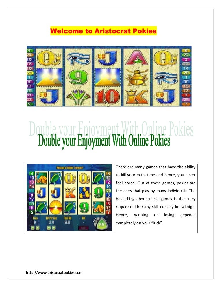 Aristocrat Online Pokies