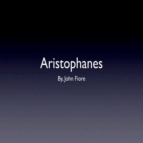 Aristophanes