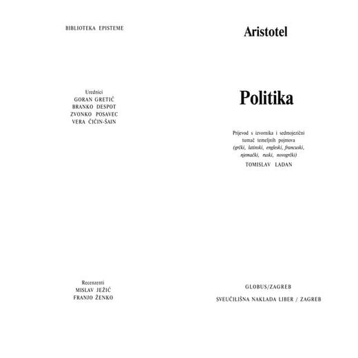 Aristotel   politika