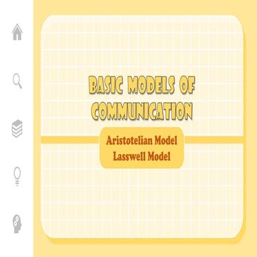 Aristotelian model and lasswell model