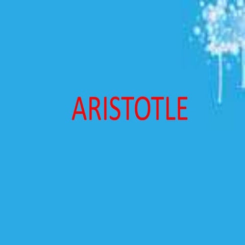 Aristotle
