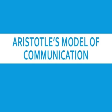 Aristotle’s model of communication.pptx