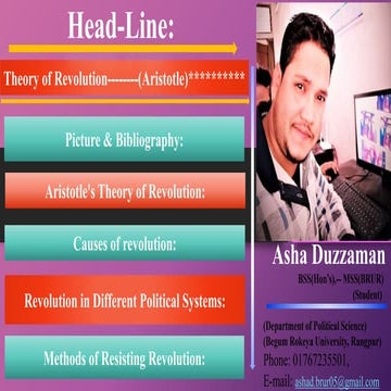 Aristotle's theory of revolution