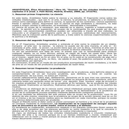 Nociones de aristóteles | PDF