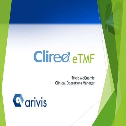 Clireo eTMF Solution by arivis