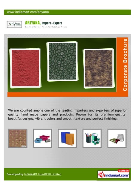 Ariyana Import Export, Mumbai, Hand...