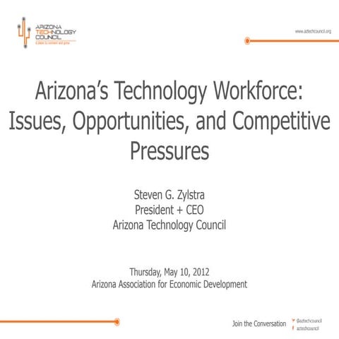Arizona Association for Economic Development, Technology Workforce Survey
