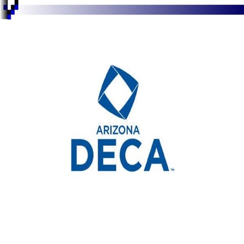 Arizona DECA Class Presentation 2010