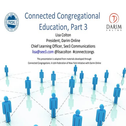ARJE Connected Congregational Education #3