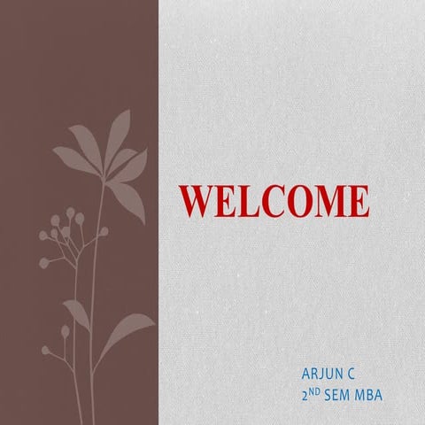 Production Process System MRF Arjun C