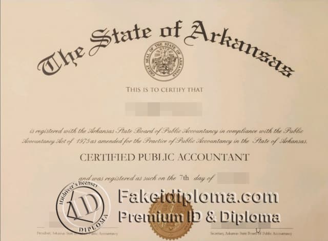 Arkansas CPA certificate PPT Arkansas CPA certificate PPT