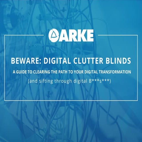 Digital Transformation: Change across people, process, technology and data