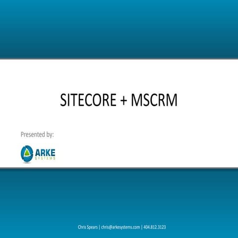 Arke Tech Integration   Specific