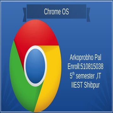 Chrome Operating System 