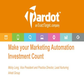 Make Your Marketing Automation Investment Count