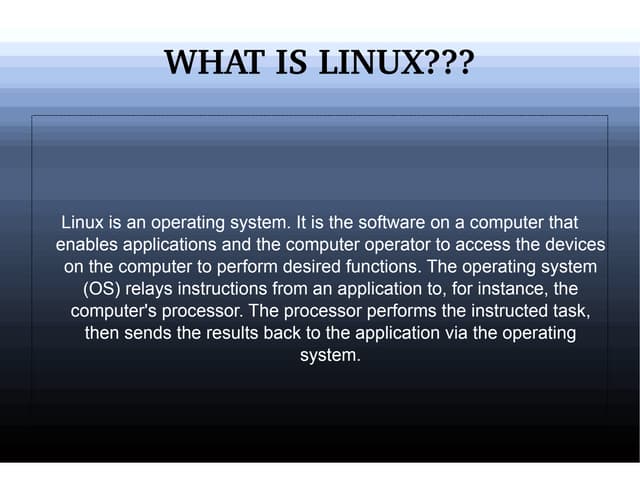 LINUX