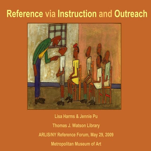 Reference via Instruction and Outreach