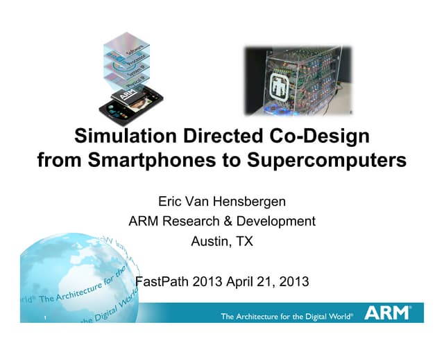 Simulation Directed Co-Design from Smartphones to Supercomputers