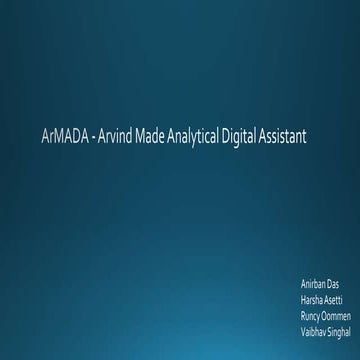 Arvind Brands - Hackathon - Solution Idea