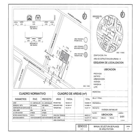Armado planos arquitect maquetación 1