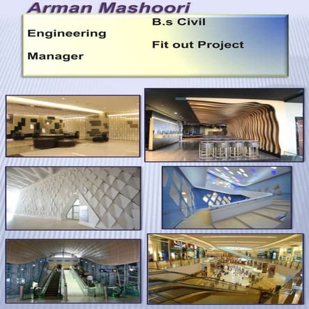 Arman mashoori - Fit out Project Manager
