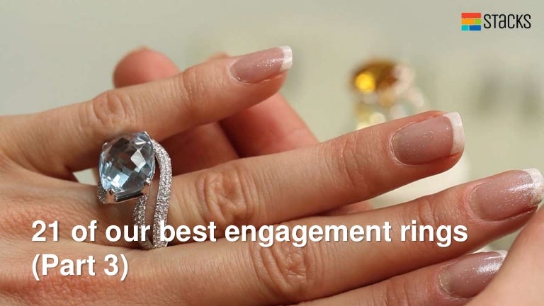 engagement ring presentation