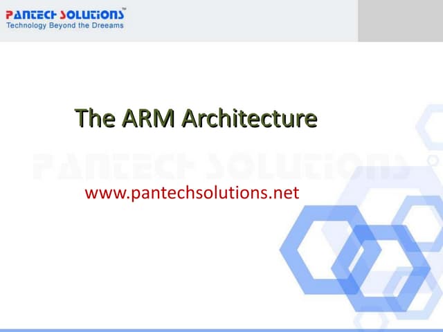 Arm architecture