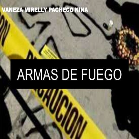 Armas de fuego diapositiva 