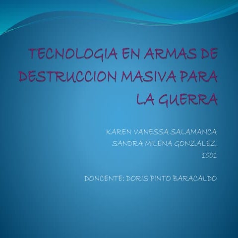 Armas de guerra power point