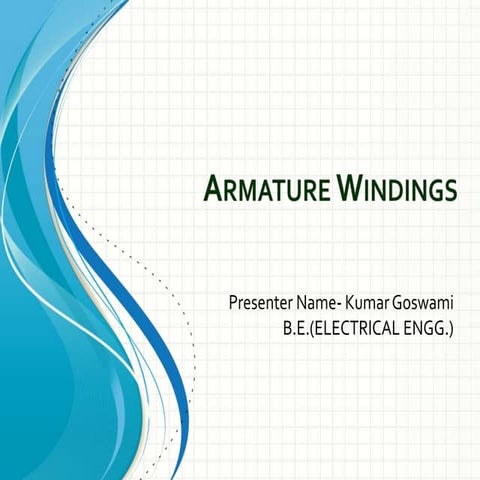 Armature windings