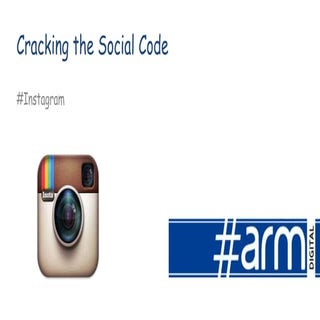 Mastering the Social Networks: #Instagram