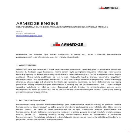 Armedge documentation