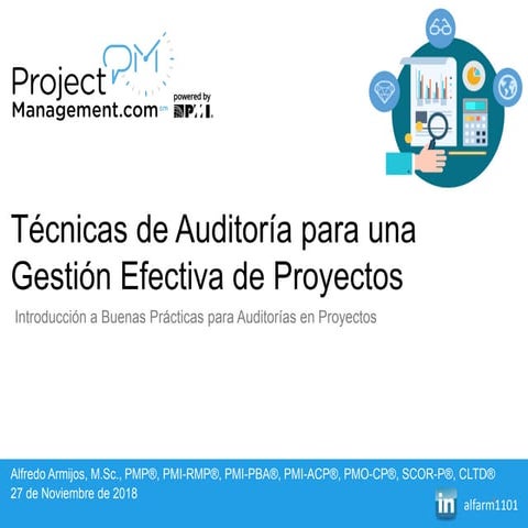Tecnicas de Auditoría para una Gestion Efectiva de Proyectos